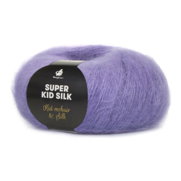 Mayflower Super Kid Silk 77 Brume lilas