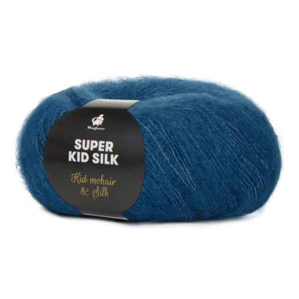 Mayflower Super Kid Silk 57 Bleu de limoges