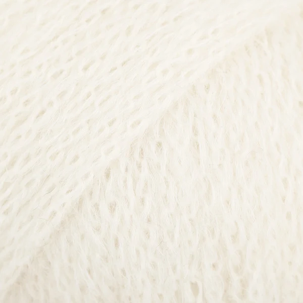 DROPS Sky 01 Blanc (Uni Colour)