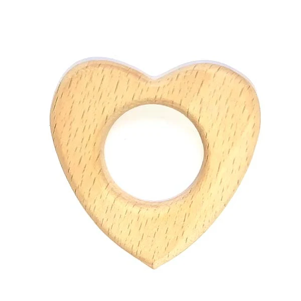 LindeHobby Houten Ring, Figuur (11 verschillende) Hart