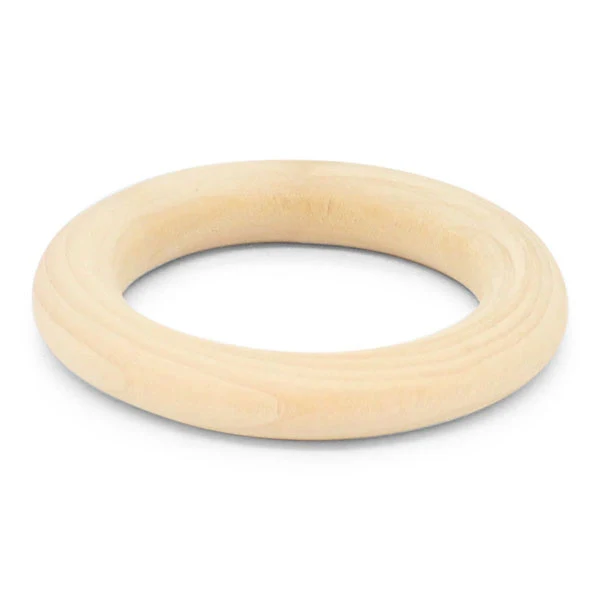 LindeHobby Anneau en bois (5, 6, 7 et 10 cm) 5 cm