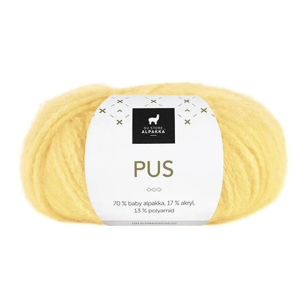 Du Store Alpakka Pus 4008 Jaune