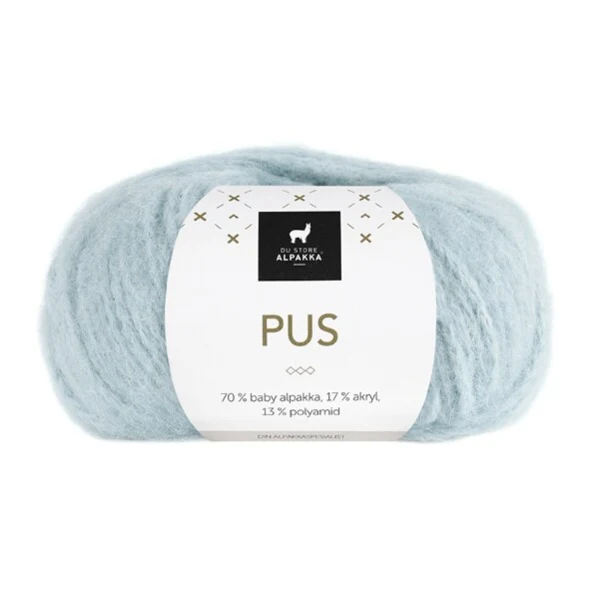Du Store Alpakka Pus 4019 Bleu clair
