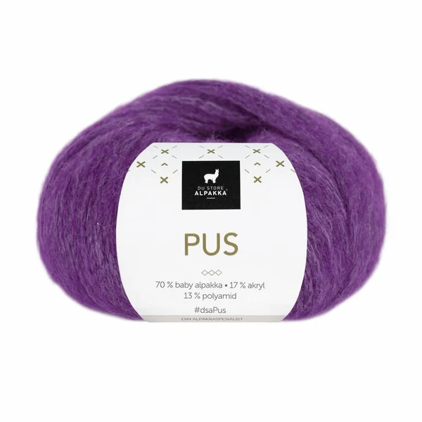 Du Store Alpakka Pus 4060 Pourpre