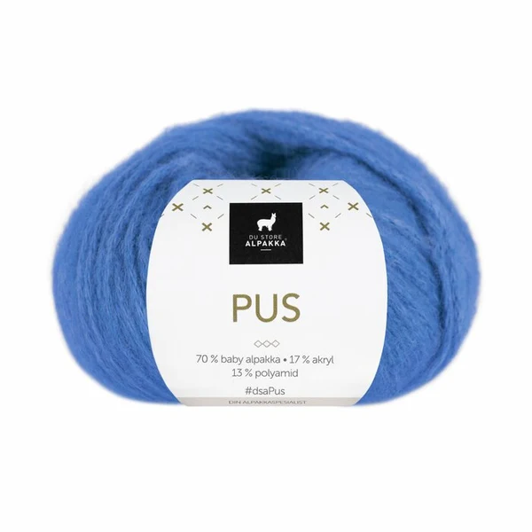 Du Store Alpakka Pus 4058 Bleu royal