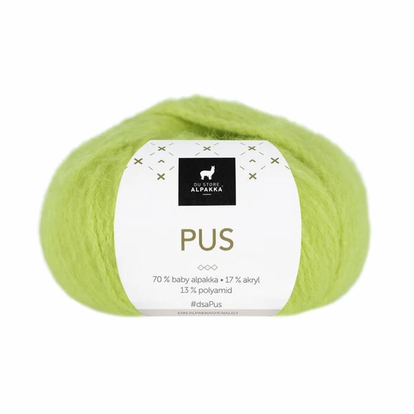 Du Store Alpakka Pus 4056 Vert poire