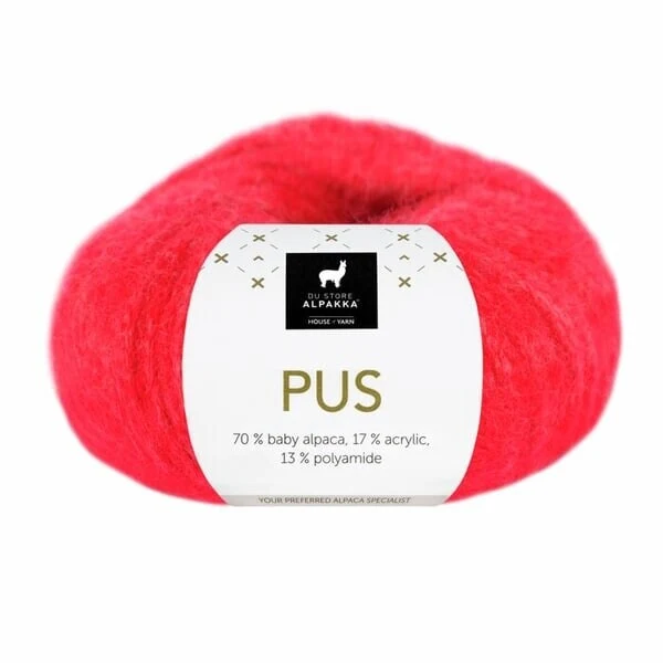 Du Store Alpakka Pus 4068 Rouge vif