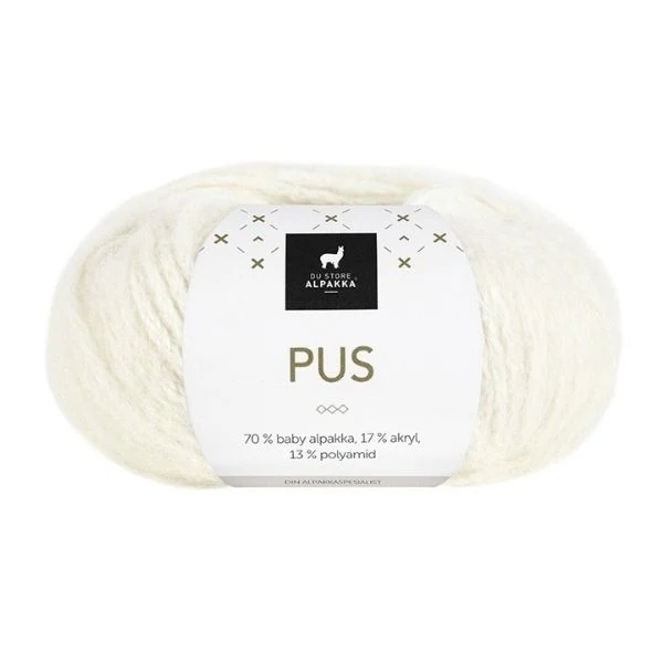 Du Store Alpakka Pus 4031 Blanc