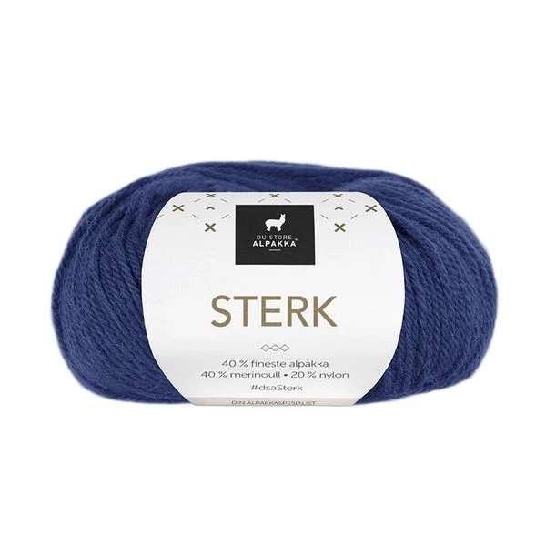 Du Store Alpakka Sterk 815 Bleu