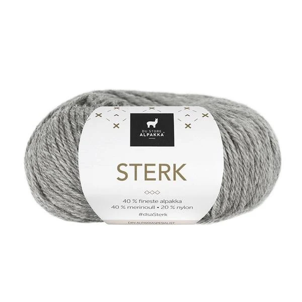 Du Store Alpakka Sterk 822 Gris clair