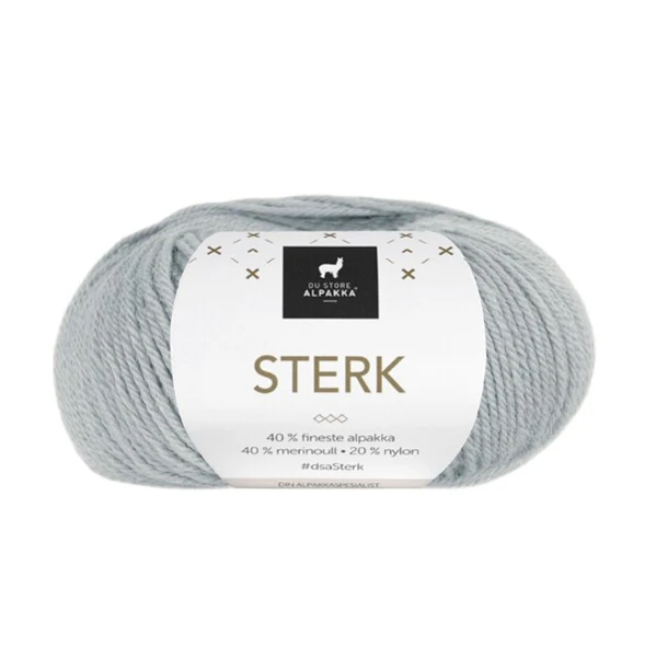 Du Store Alpakka Sterk 848 Bleu clair
