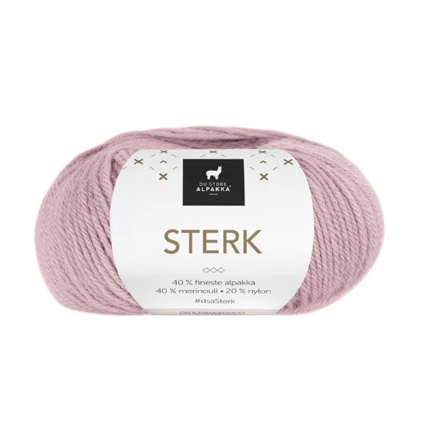 Du Store Alpakka Sterk 850 Rose clair