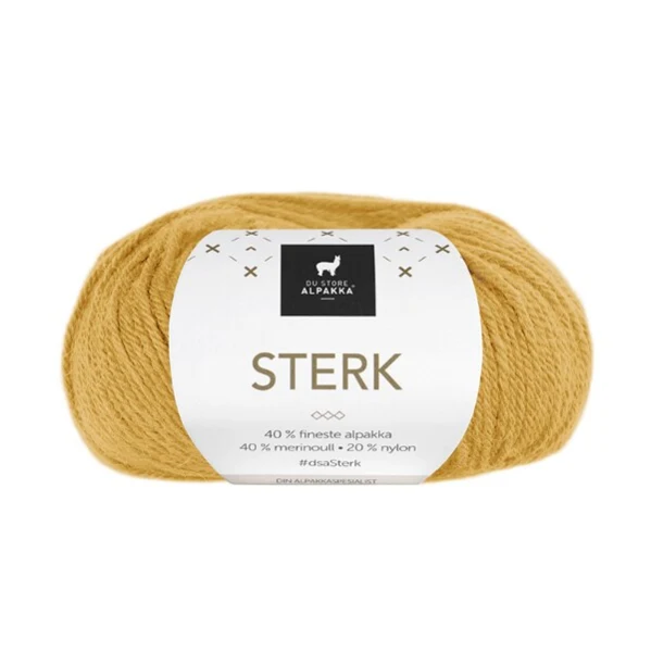 Du Store Alpakka Sterk 855 Jaune