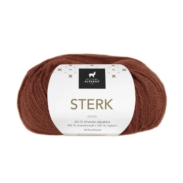 Du Store Alpakka Sterk 862 Cuivre brûlé