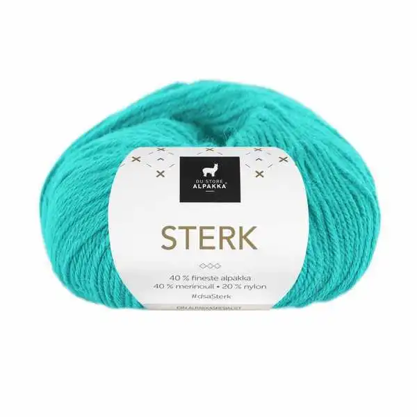 Du Store Alpakka Sterk 905 Turquoise