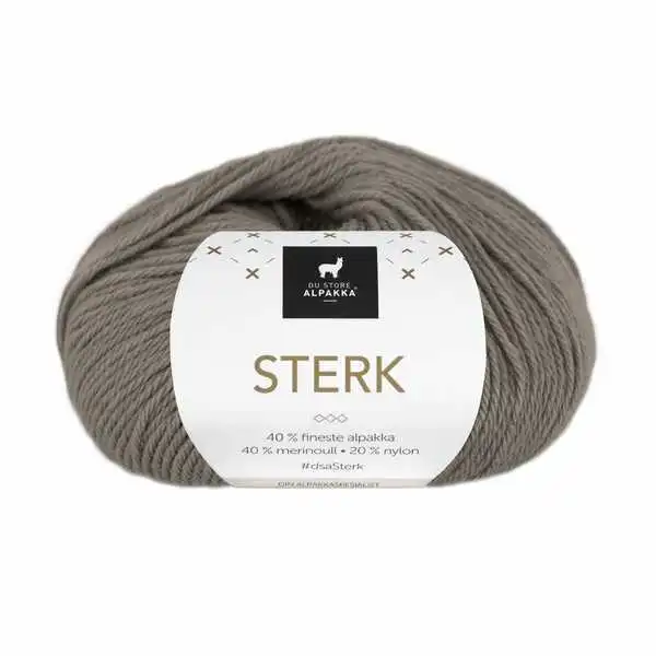 Du Store Alpakka Sterk 908 Taupe