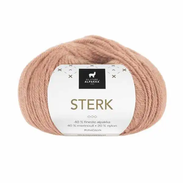 Du Store Alpakka Sterk 911 Chameau rose