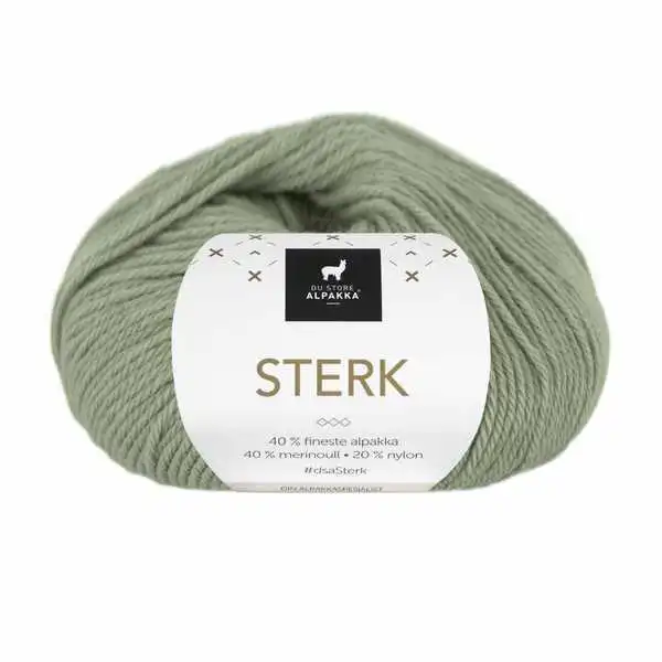 Du Store Alpakka Sterk 916 Feuille de thé