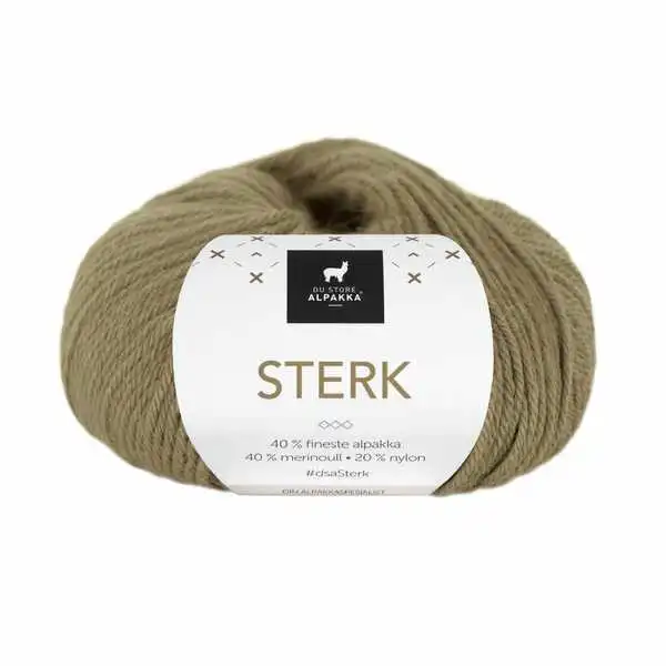 Du Store Alpakka Sterk 917 Olive clair