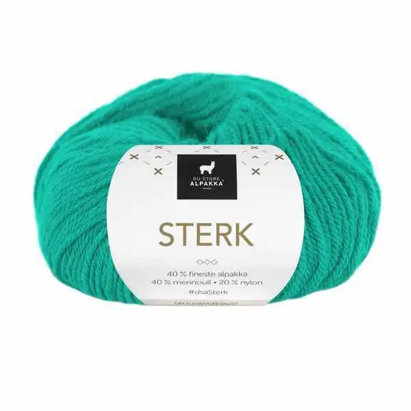 Du Store Alpakka Sterk 919 Bleu tropical