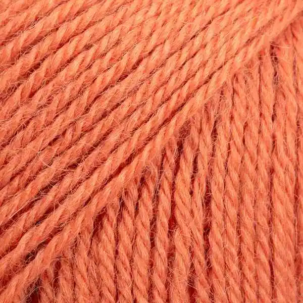 DROPS Alpaca 2915 Orange cendré (Uni Colour)