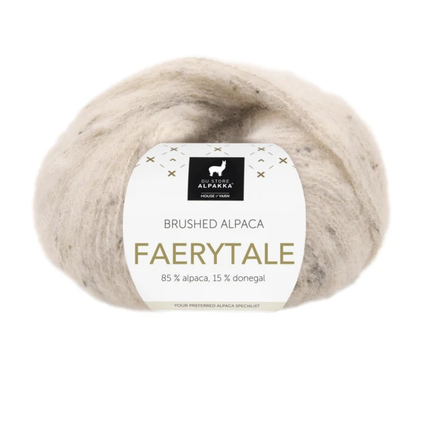 Du Store Alpakka Faerytale 815 Tweed latte