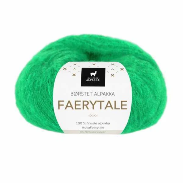 Du Store Alpakka Faerytale 802 Vert vif