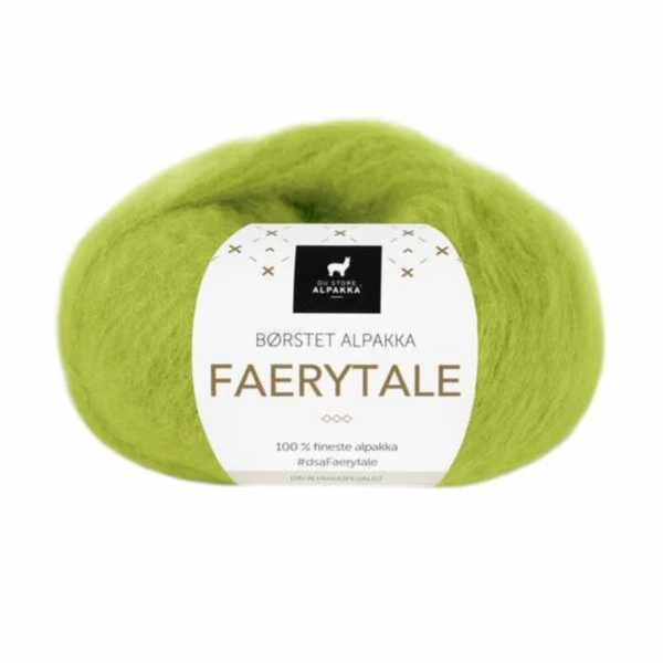 Du Store Alpakka Faerytale 803 Vert poire