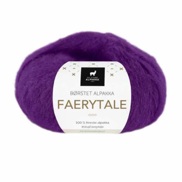Du Store Alpakka Faerytale 804 Pourpre