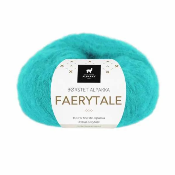 Du Store Alpakka Faerytale 808 Turquoise