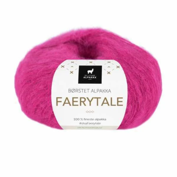 Du Store Alpakka Faerytale 813 Rose vif