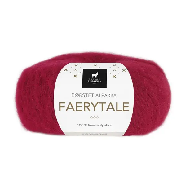 Du Store Alpakka Faerytale 711 Rouge