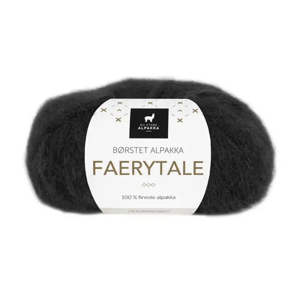 Du Store Alpakka Faerytale 719 Noir
