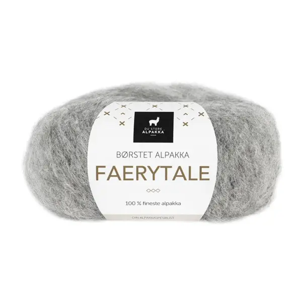 Du Store Alpakka Faerytale 732 Gris clair