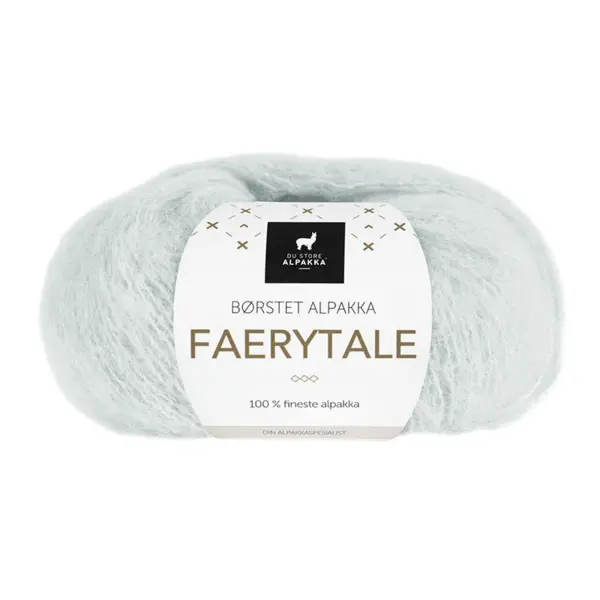 Du Store Alpakka Faerytale 774 Dus gris-vert