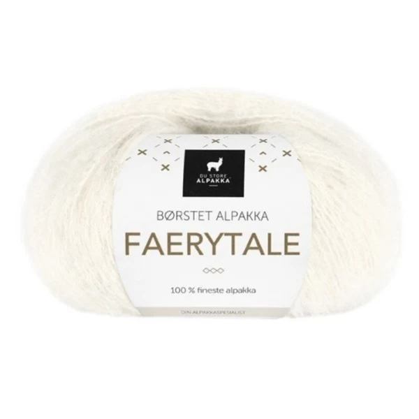 Du Store Alpakka Faerytale 702 Blanc