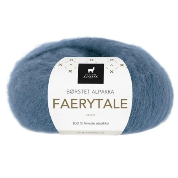 Du Store Alpakka Faerytale 704 Bleu jean