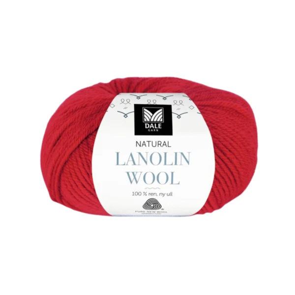 Dale Lanolin Wool 1407 Rouge clair