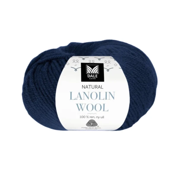 Dale Lanolin Wool 1408 Bleu Marine