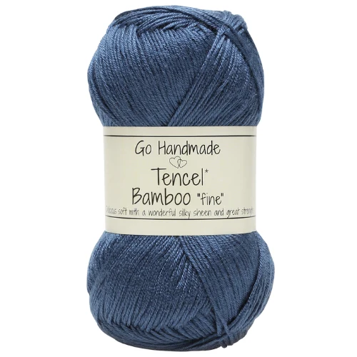 Go Handmade Tencel Bamboo 17361 Bleu pétrole
