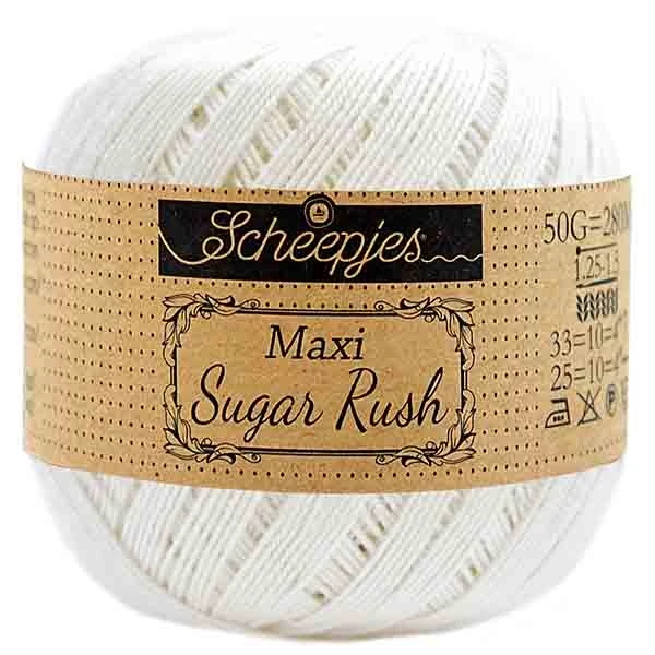 Scheepjes Maxi Sugar Rush 105 Bridal White