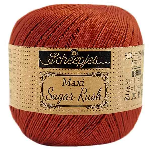 Scheepjes Maxi Sugar Rush 388 Rust