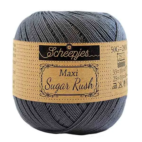 Scheepjes Maxi Sugar Rush 393 Charcoal