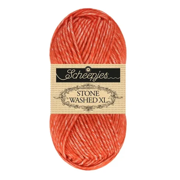 Scheepjes Stone Washed XL 883 Realger Red