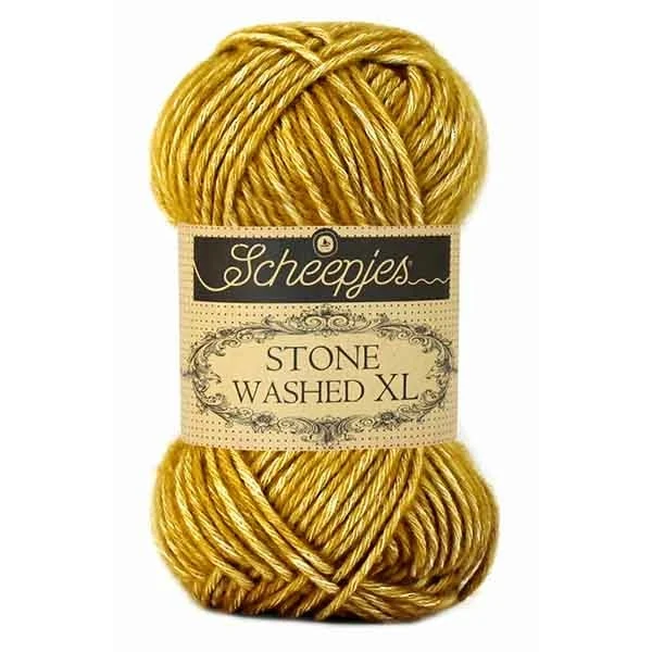 Scheepjes Stone Washed XL 849 Yellow Jasper