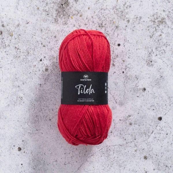 Svarta Fåret Tilda 45 Santa rood