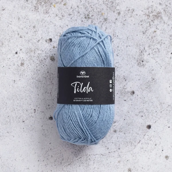 Svarta Fåret Tilda 66 Schemer blauw