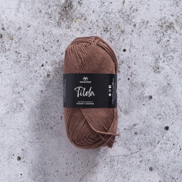 Svarta Fåret Tilda 26 Chocolade bruin