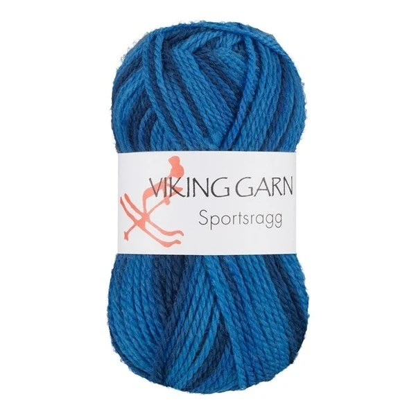 Viking Sportsragg 583 Nuances de bleus multiples