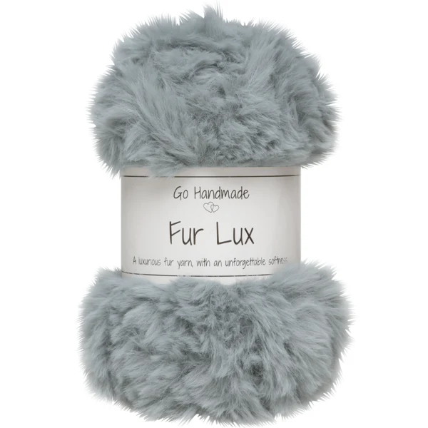 Go Handmade Fur Lux 17662 Light grey
